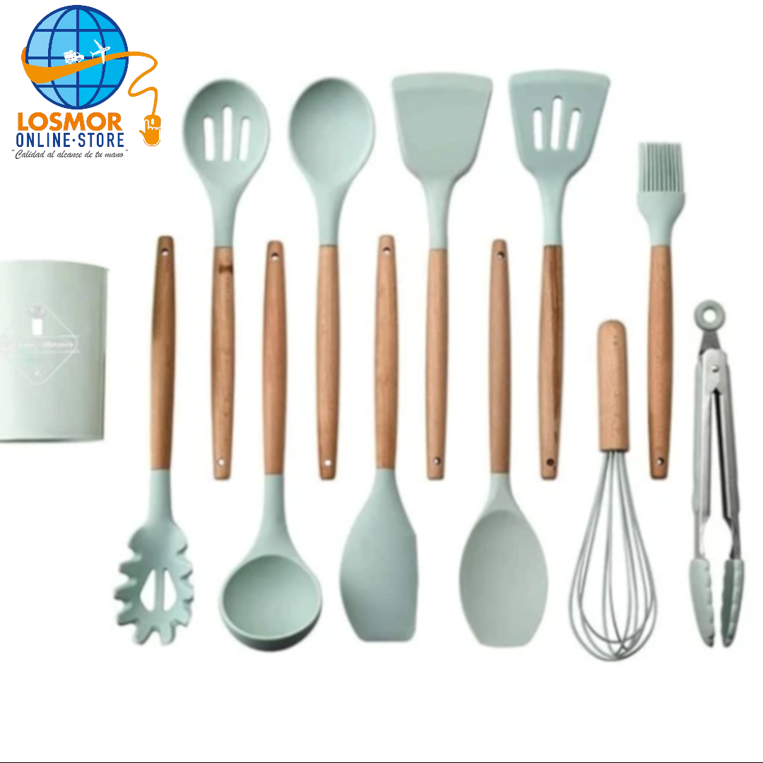 12 piezas Utensilio de cocina Losmor