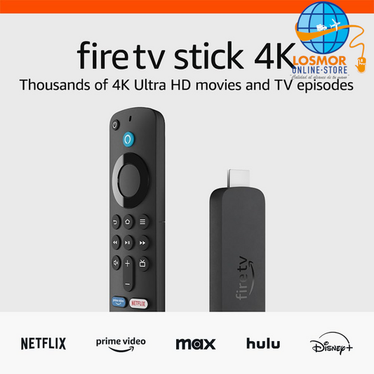 Dispositivo de streaming Amazon Fire TV Stick 4K, más de 1.5 millones de películas y episodios de series, compatible con Wi-Fi 6, TV gratis y en vivo