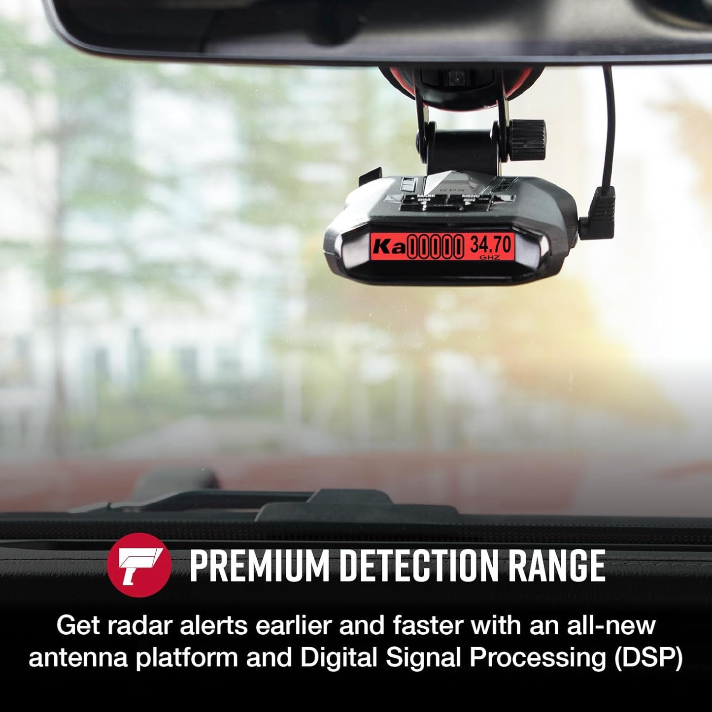 Cobra Detector de radar láser RAD 700i con detección premium