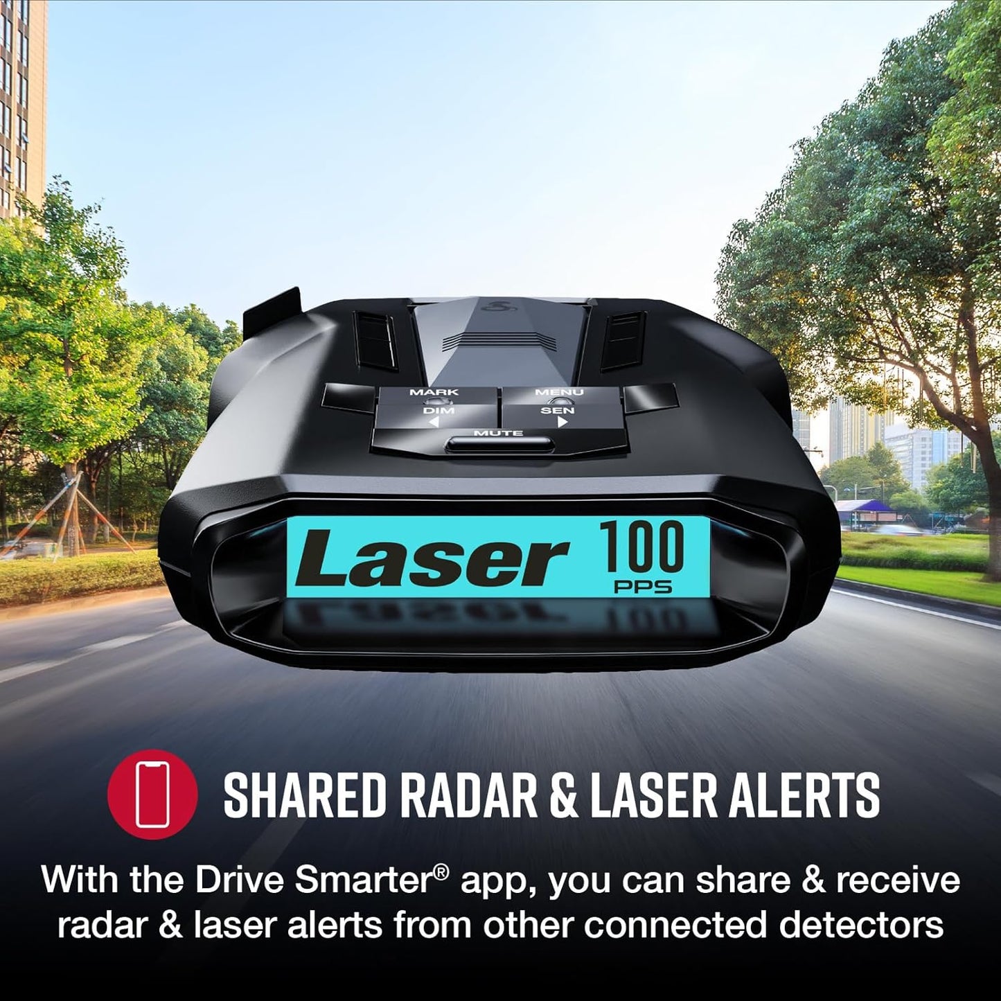 Cobra Detector de radar láser RAD 700i con detección premium