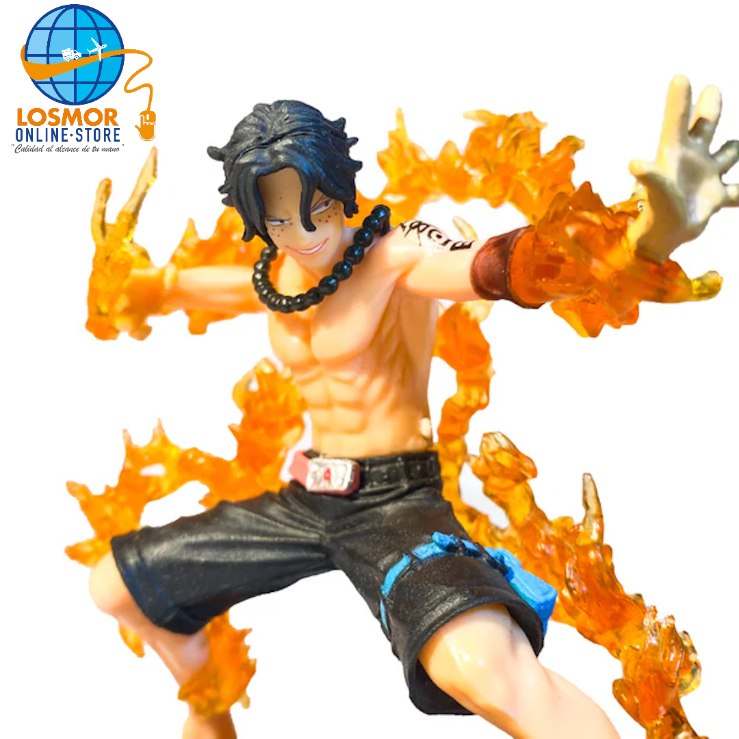 Figura Portgas D. Ace Puño de Fuego (Usado)- One Piece