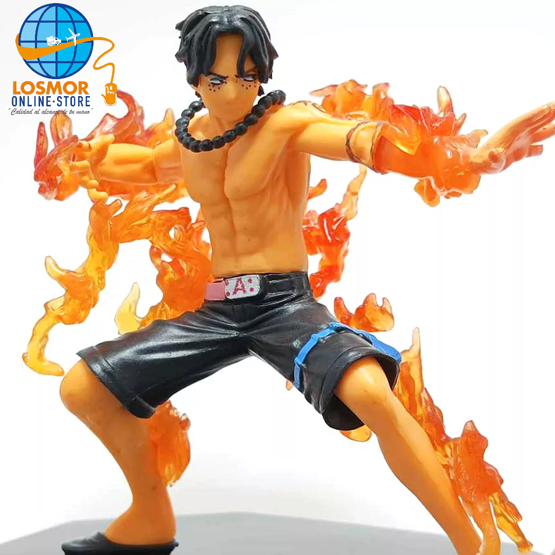 Figura Portgas D. Ace Puño de Fuego (Usado)- One Piece