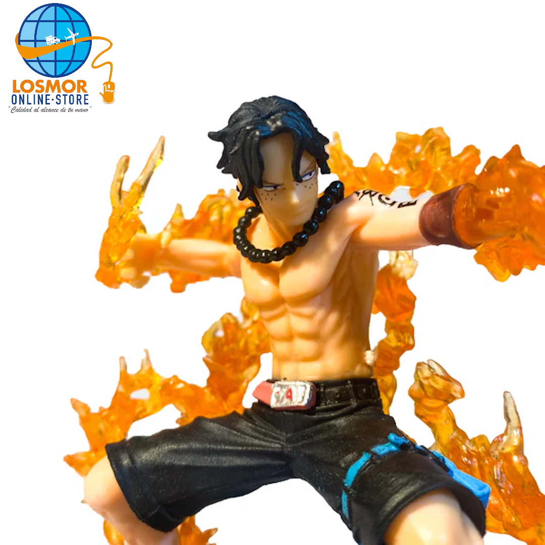 Figura Portgas D. Ace Puño de Fuego (Usado)- One Piece