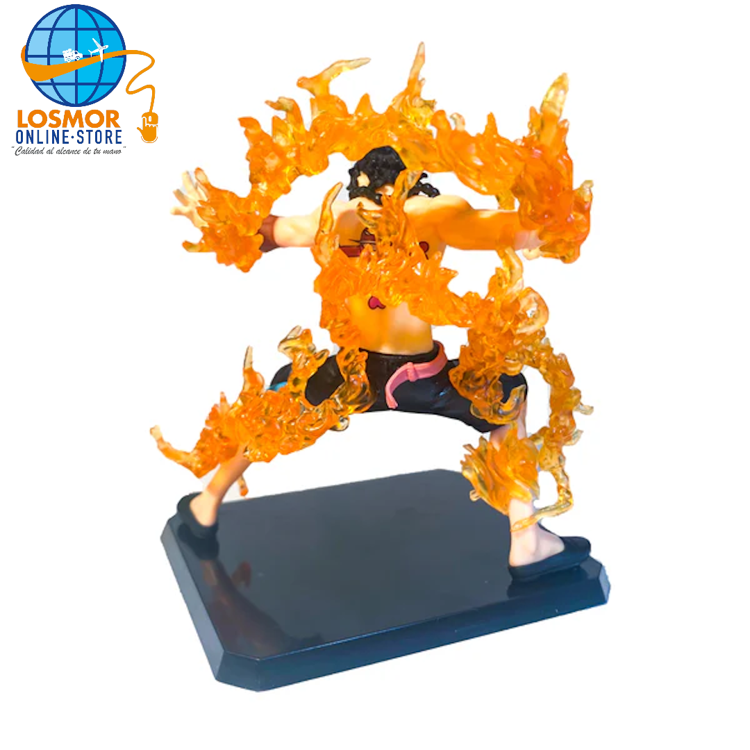 Figura Portgas D. Ace Puño de Fuego (Usado)- One Piece