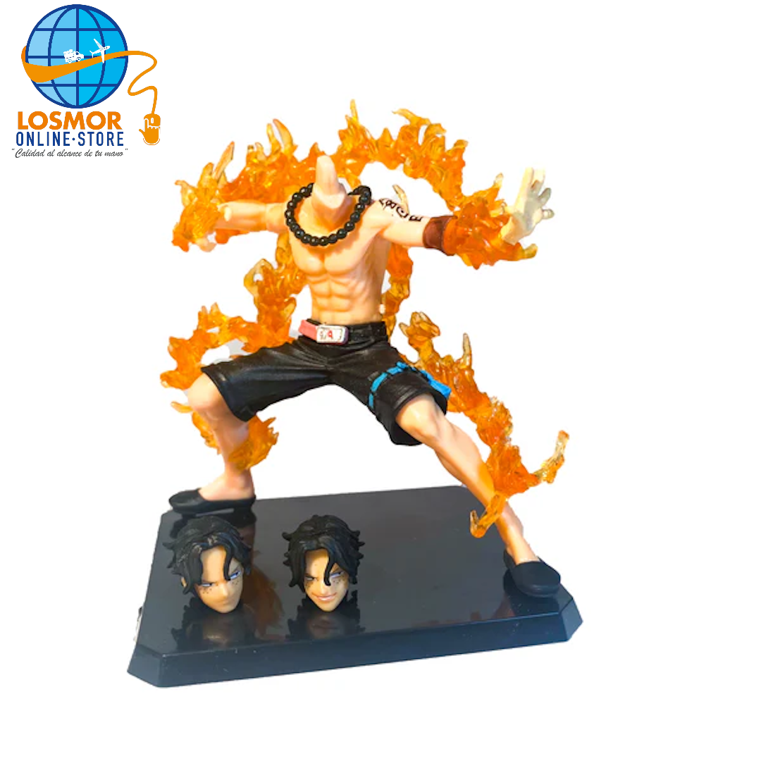 Figura Portgas D. Ace Puño de Fuego (Usado)- One Piece