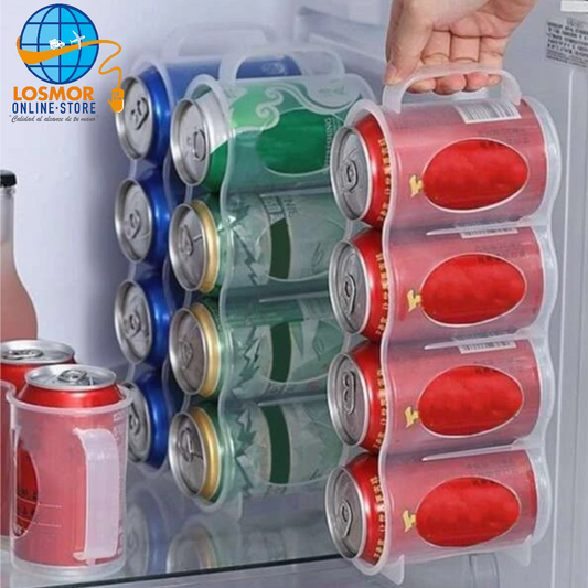 Organizador de latas para refrigerador