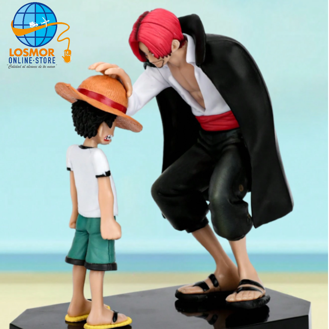 Figura de Luffy & Shanks (One Piece)