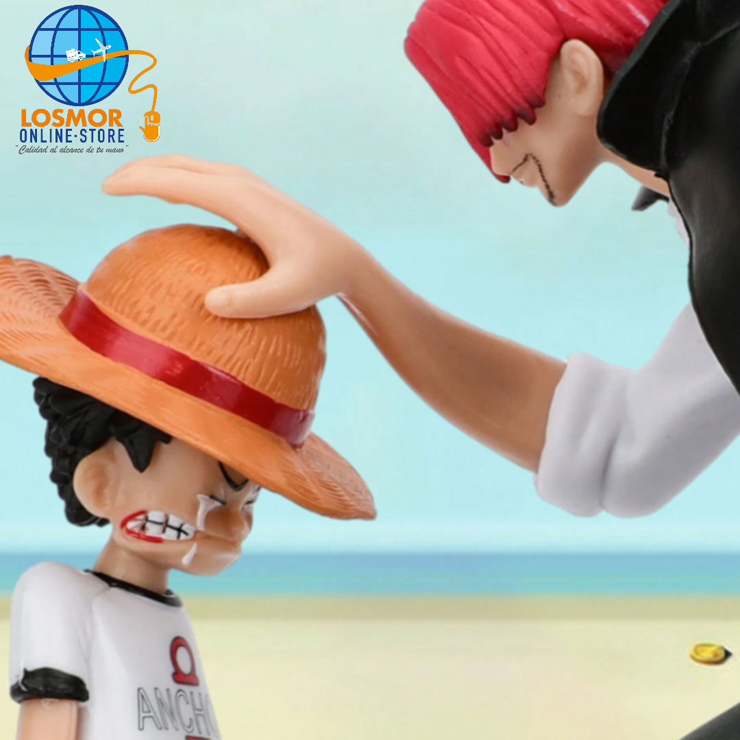 Figura de Luffy & Shanks (One Piece)