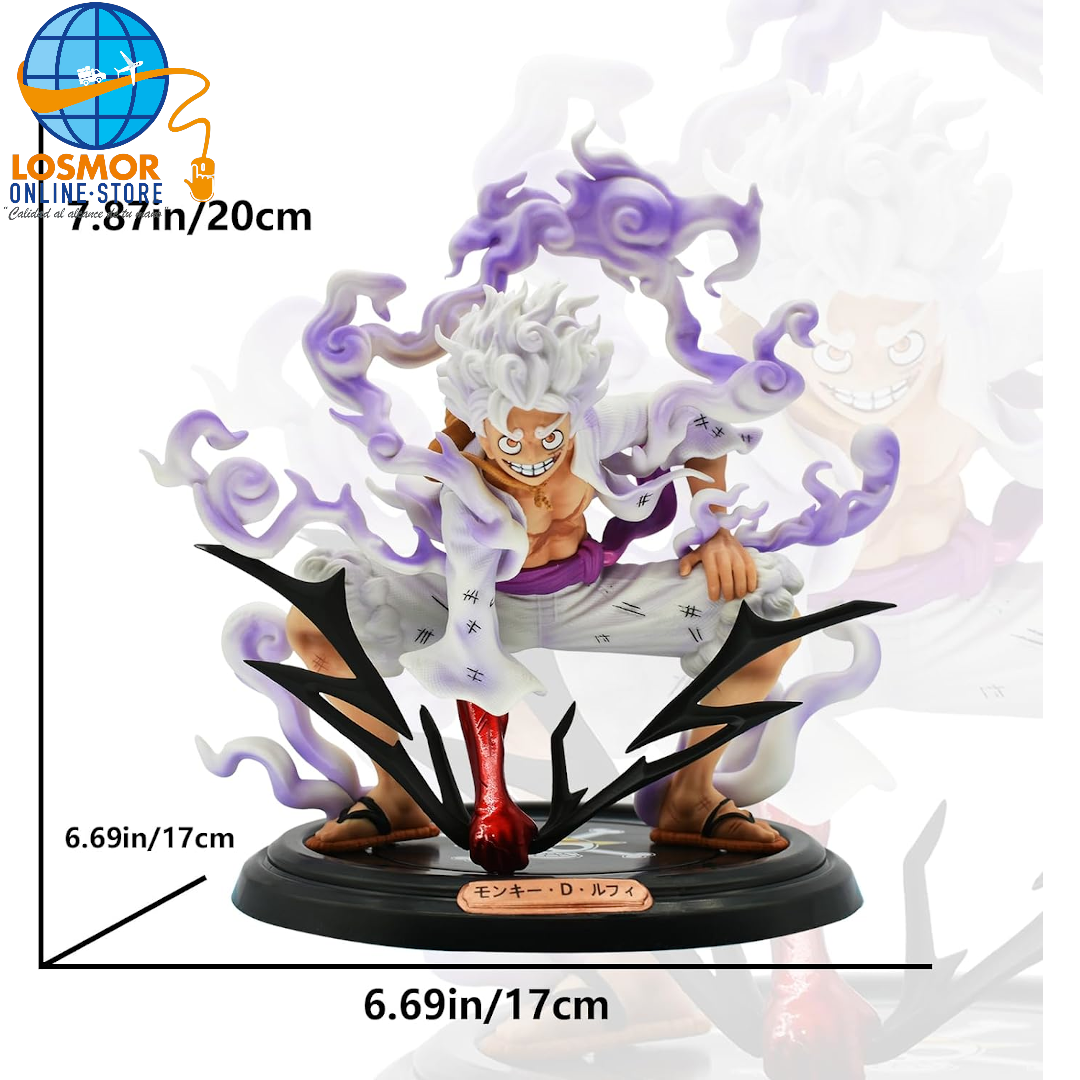 Figura de Luffy Gear 5 - One Piece