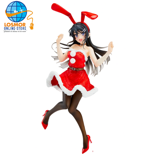 Figura de Mai Sakurajima Traje de Navidad- Bunny Girl Senpai