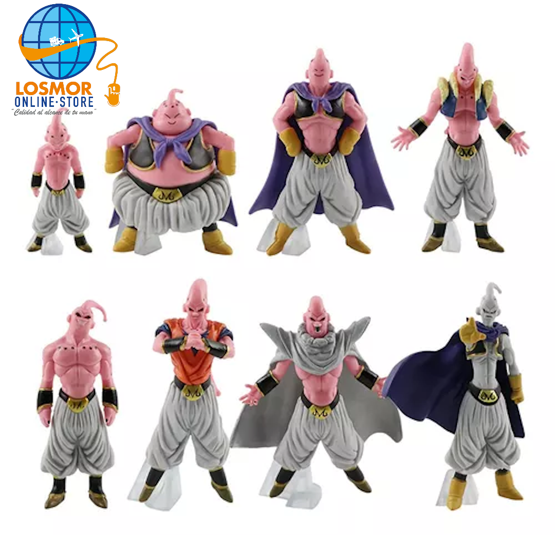 8 Figuras de las fases de Majin Bu