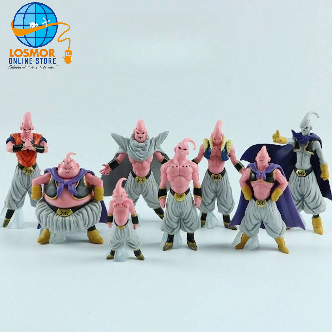 8 Figuras de las fases de Majin Bu