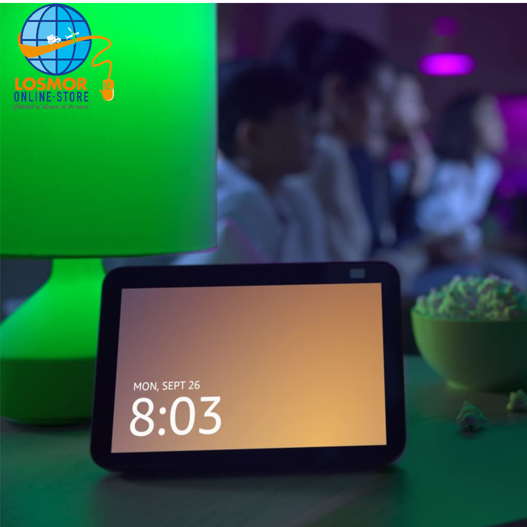 Echo Show 8 (2da generación) Pantalla HD inteligente con Alexa y cámara de 13 MP