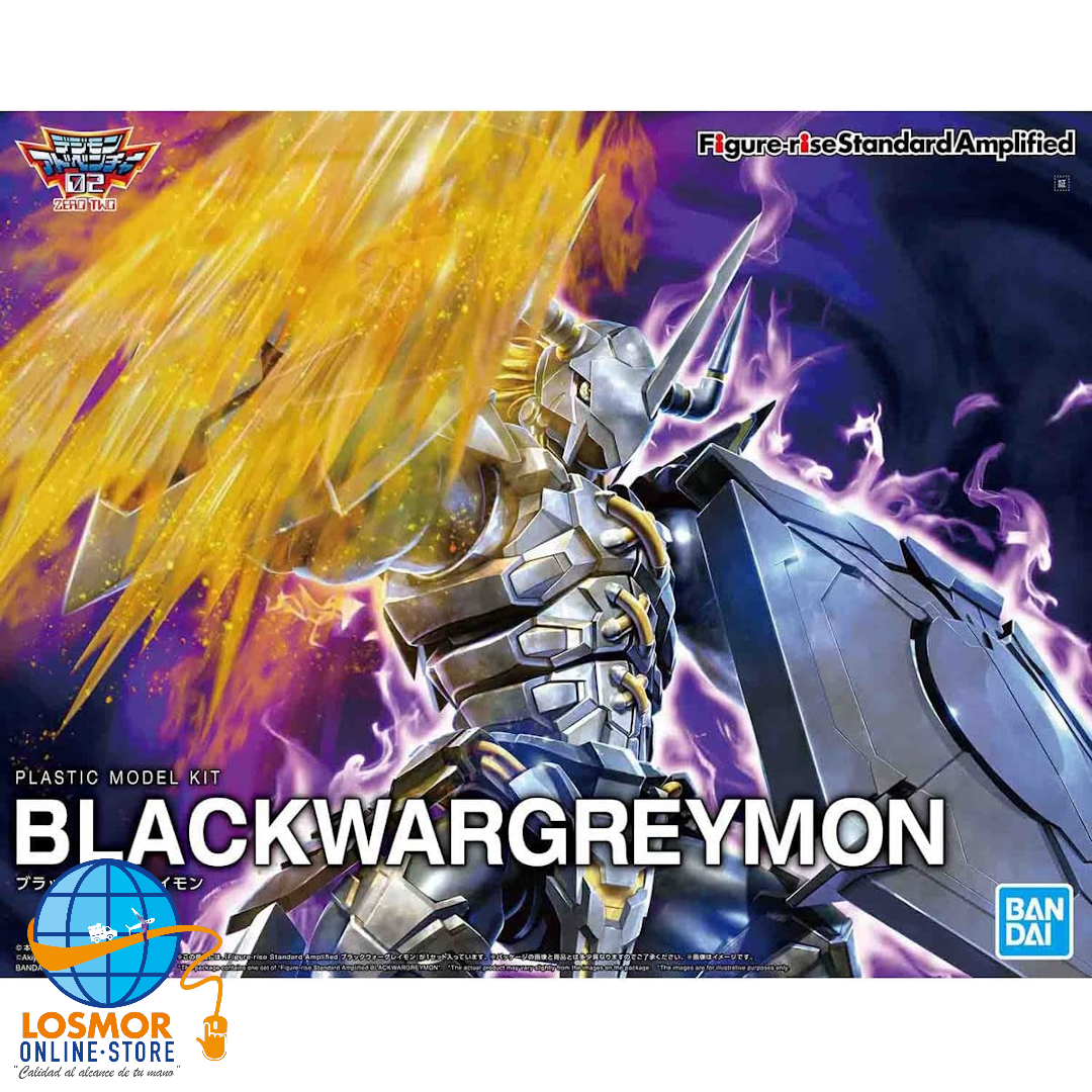 Figura Black Wargreymon - Digimon