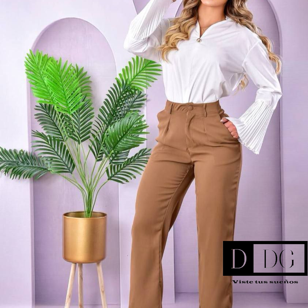 Conjunto Elegante - Camisa & Pantalón