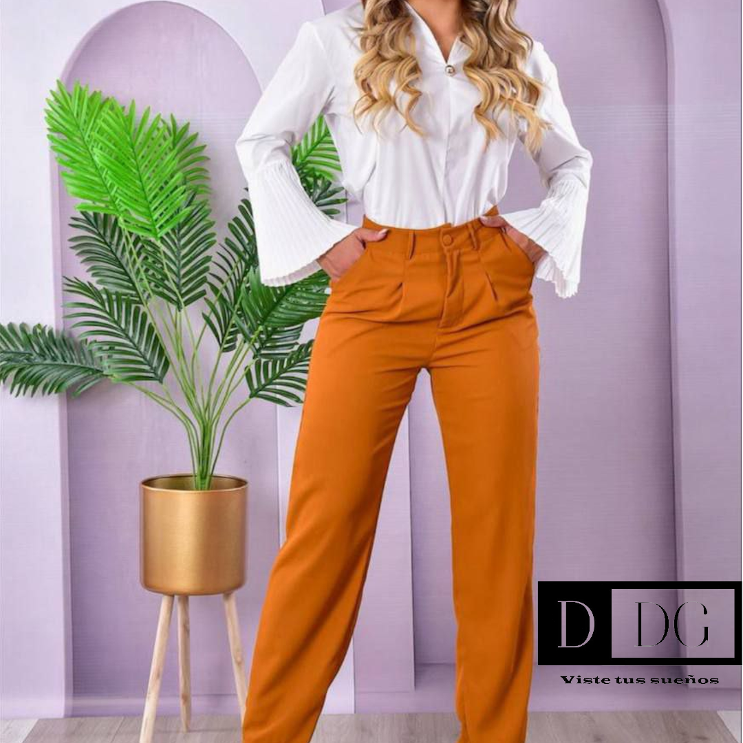 Conjunto Elegante - Camisa & Pantalón