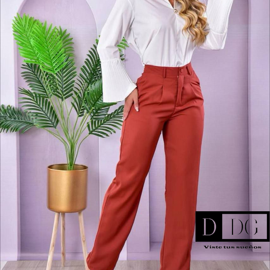 Conjunto Elegante - Camisa & Pantalón