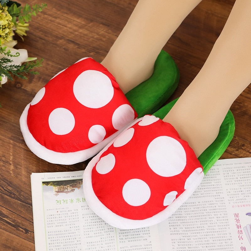 Pantuflas al estilo de Mario Bros