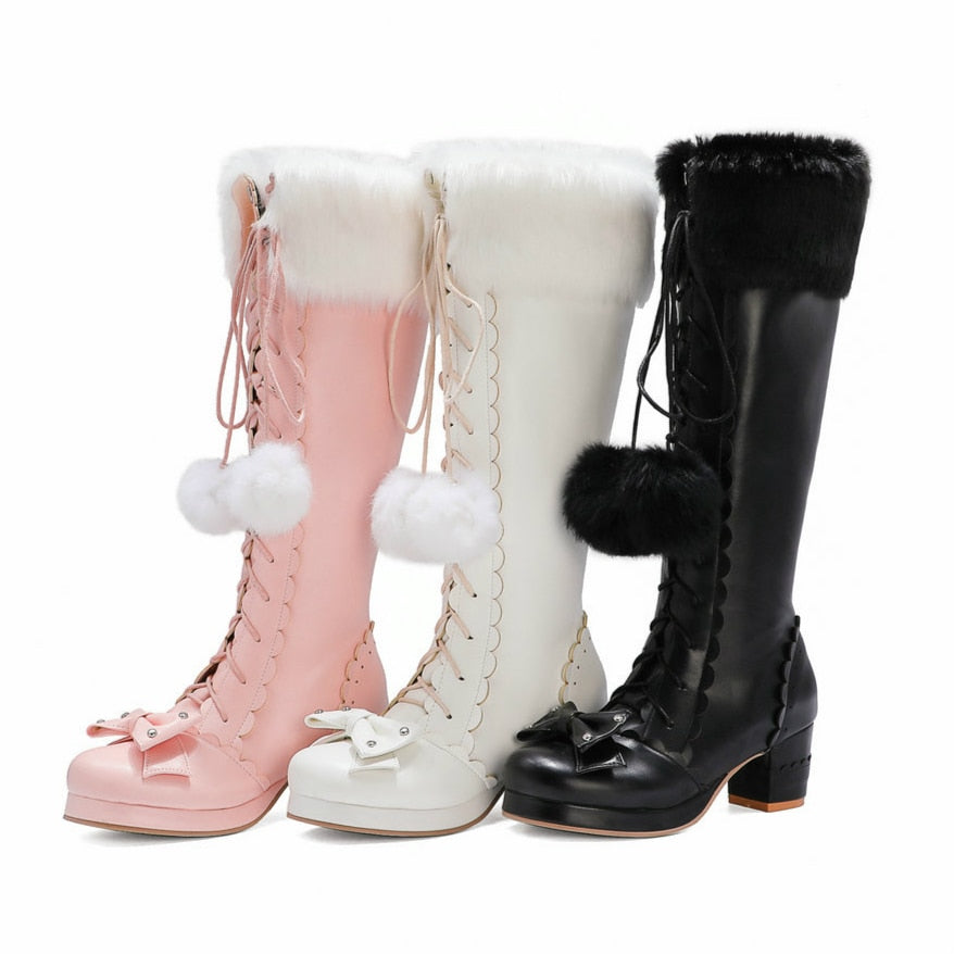 Princess Bowtie Boots